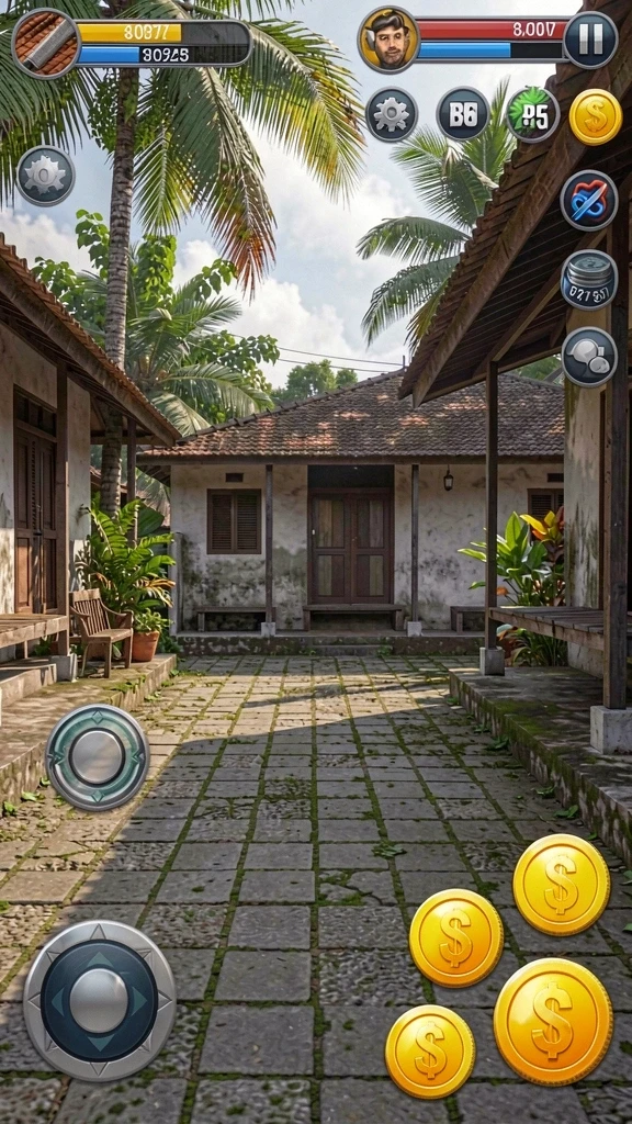 77rp - Pengaturan grafis yang memukau dan detail.