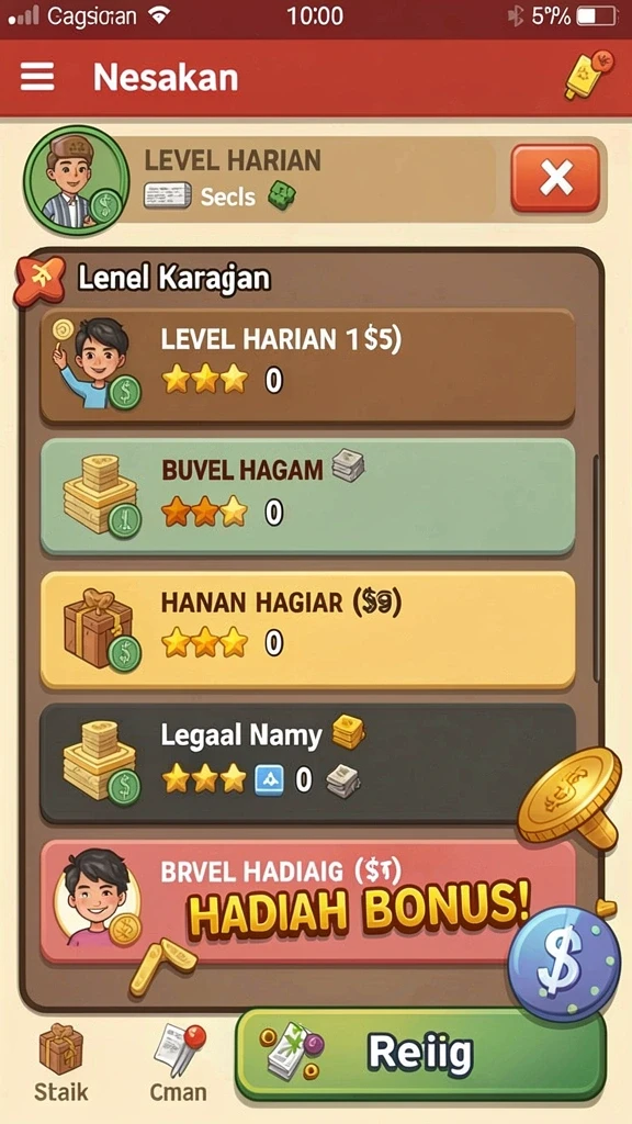 emon777 - Screenshot memperlihatkan fitur komunitas dan interaksi pemain.