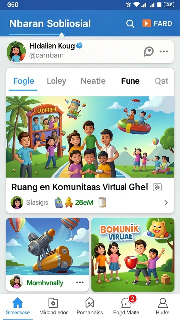gaswin - Fitur leaderboard yang menunjukkan posisi pemain dalam kompetisi.