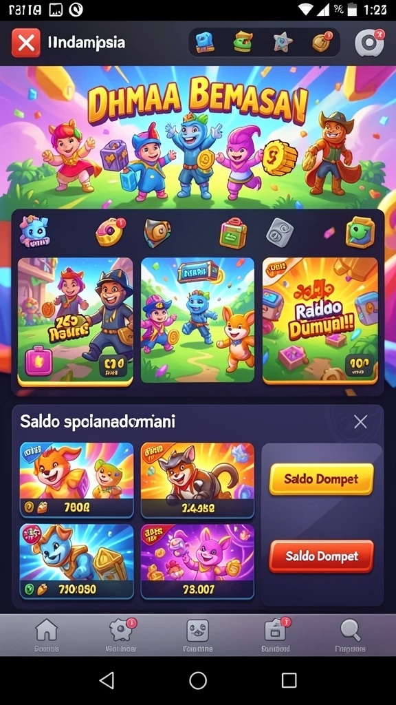 myslot188 - Layar utama MYSLOT188 dengan pilihan permainan yang beragam.